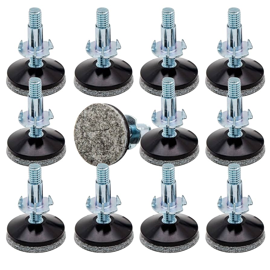 CSFMC Furniture Leg levelers for Wood,Apply to Bed/Cupboard